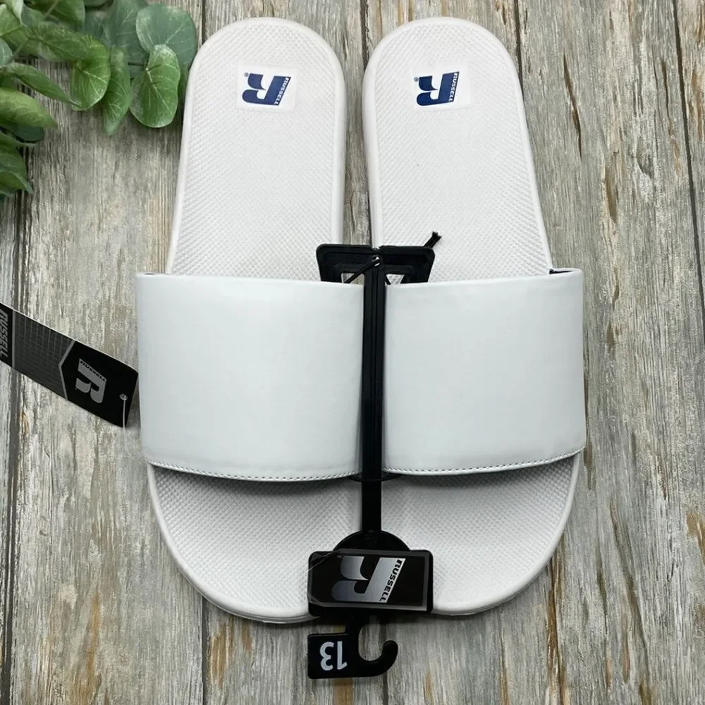Men's Comfy Contoured Footbed Sport Slides Sandals Shoes Size 13